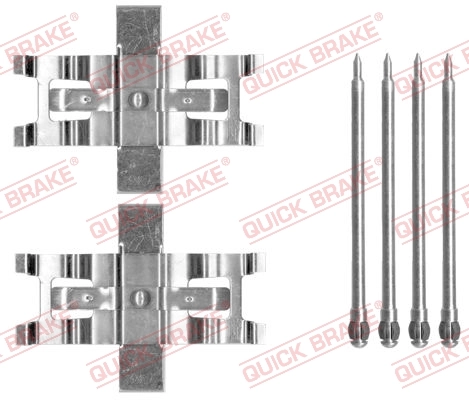 Accessory Kit, disc brake pad